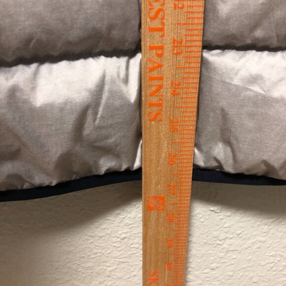 eddie bauer womens 2x puffer sweater blue gray down waterfowl feathers ao - Picture 11 of 13